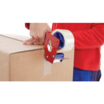 TESA Adhésif d'emballage Polypropylène sans solvant silencieux 45 microns H50mm x L100 mètres Transparent – Image 2