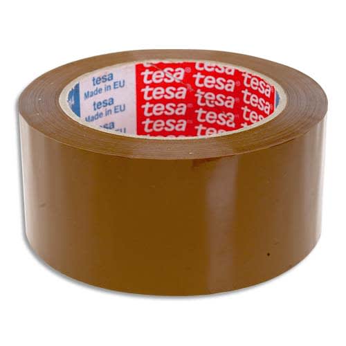 844289_d1-1.jpg TESA Adhésif d'emballage Polypropylène sans solvant silencieux 45 microns - H50 mm x L100 mètres Havane – Image 1