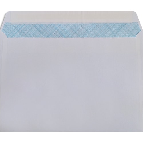900303_d1-1.jpg PERGAMY Boîte de 500 enveloppes Blanches 80g C5 162x229 mm fenêtre 45x100 mm auto-adhésives – Image 1