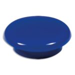 PERGAMY Boîte de 16 aimants 11 mm ronds Bleu