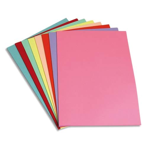 928914_d1.jpg PERGAMY Paquet de 50 sous-chemises papier 60 grammes coloris Assortis – Image 1