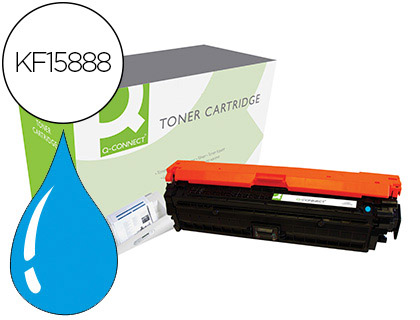 Toner laser compatible q-connect hp ce741a 7300 p cyan
