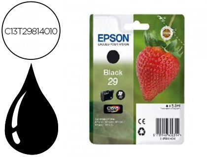 Cartouche d'encre original epson c13t29814010 175 p noir