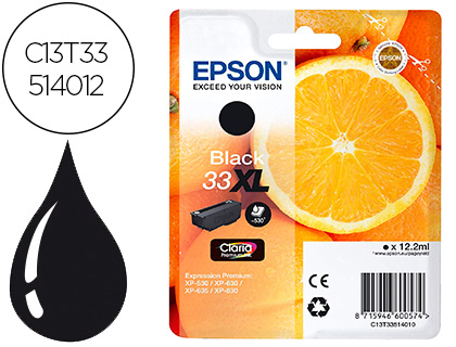 Cartouche d'encre original epson t3351 noir