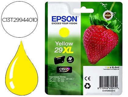 Cartouche d'encre original epson t2994 xl jaune