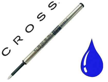 Recharge roller cross slim medium pour roller cross click colori bleu