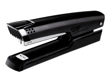Agrafeuse maped essentials métal e3543 68x39x197mm full strip 25 feuilles agrafes 24/6 et 26/6 coloris noir