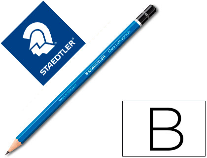 Crayon graphite staedtler mars lumograph 100 b hexagonal