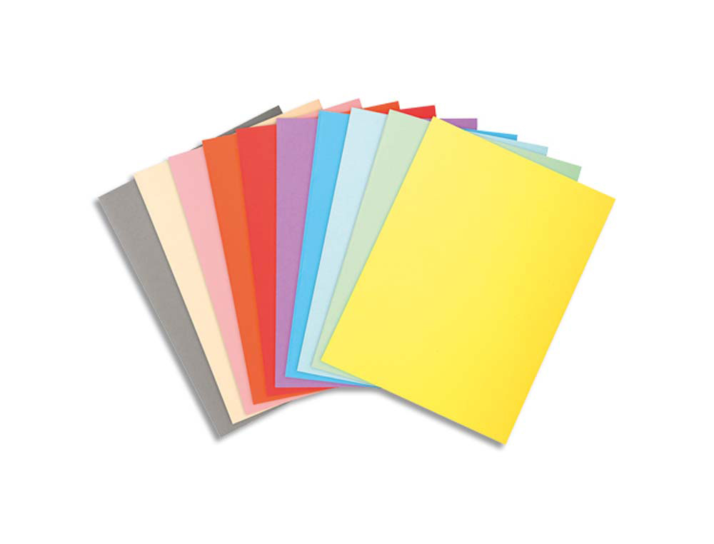 Chemise exacompta forever carte semi rigide recyclée 240x320mm 170g coloris assortis lot 100 unités