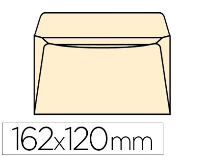 Pochette gpv polyéthylène adhésive 120x162mm transparente boîte 1000 unités