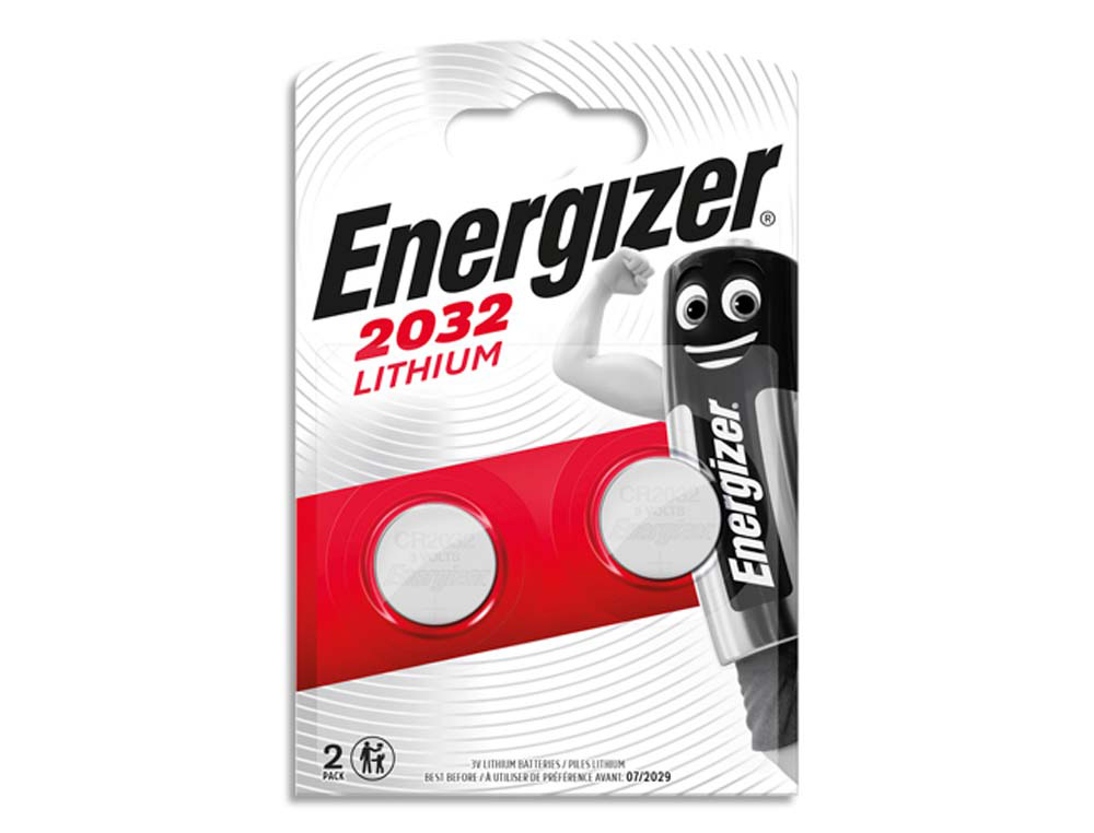 Pile energizer bouton cr2032 blister de 2u