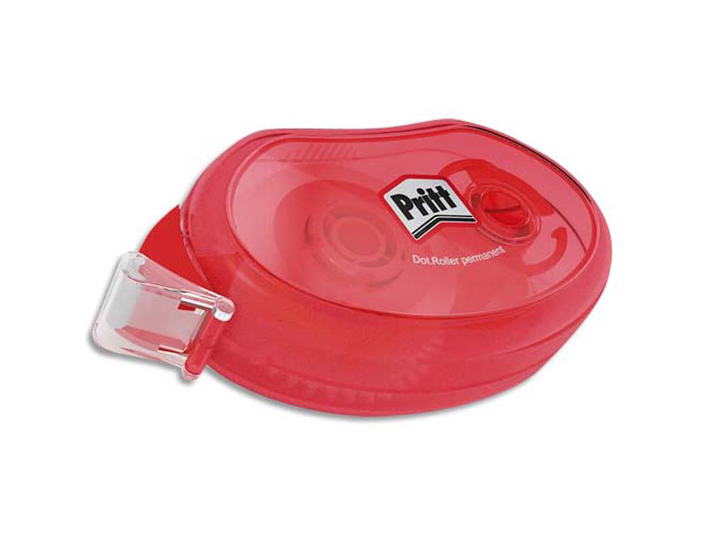 Colle pritt roller compact ruban 8.4mmx10m collage permanent immédiat plus performante niveau visible