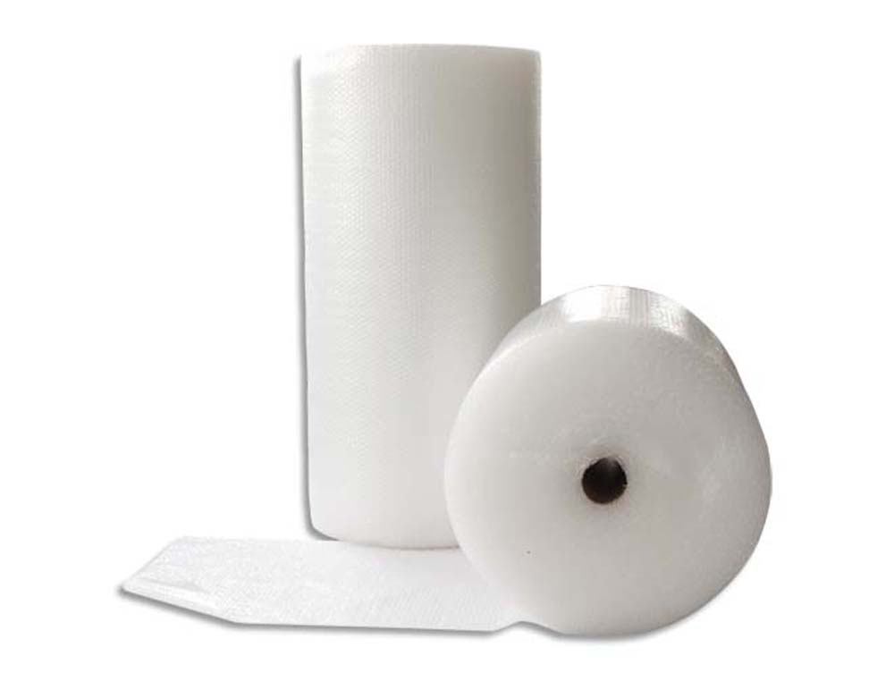 Film a bulles masterl polyéthylène 64 microns rouleau transparent 1x50m