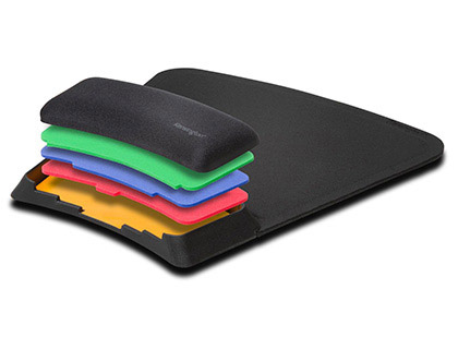 Tapis souris kensington smartfit gel réglable hauteur coloris noir