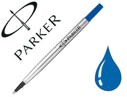 Recharge parker roller largeur moyenne coloris bleu