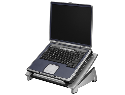 Support fellowes laptop riser portable supporte jusqu'à 5kg hauteur ajustable 140/190mm