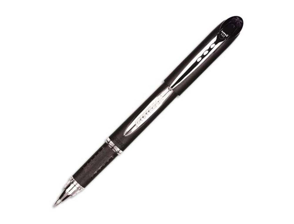 Stylo-bille uniball jetstream écriture moyenne 0.5mm encre gel grip antiglisse encre ultra fluide rechargeable noir