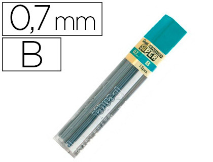 Mine pentel 0.7mm b étui 12 unités