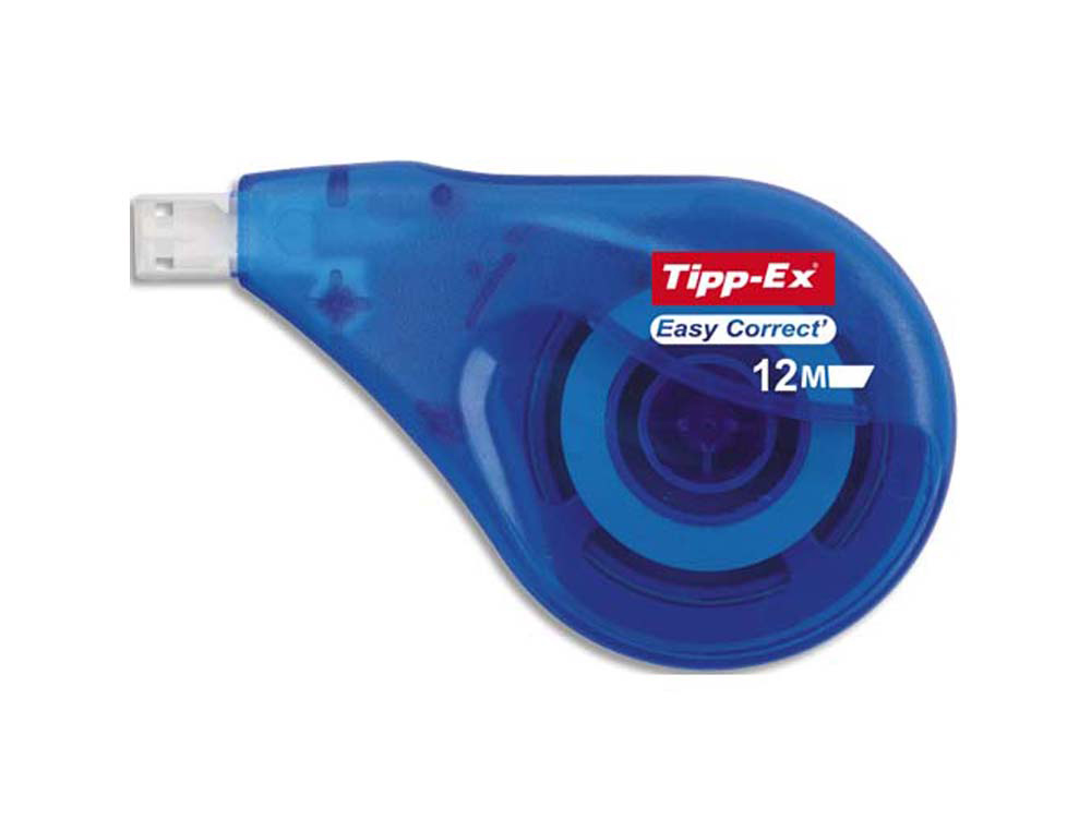 Correcteur tipp-ex tape dévidoir ruban 4.2mmx12m application latérale