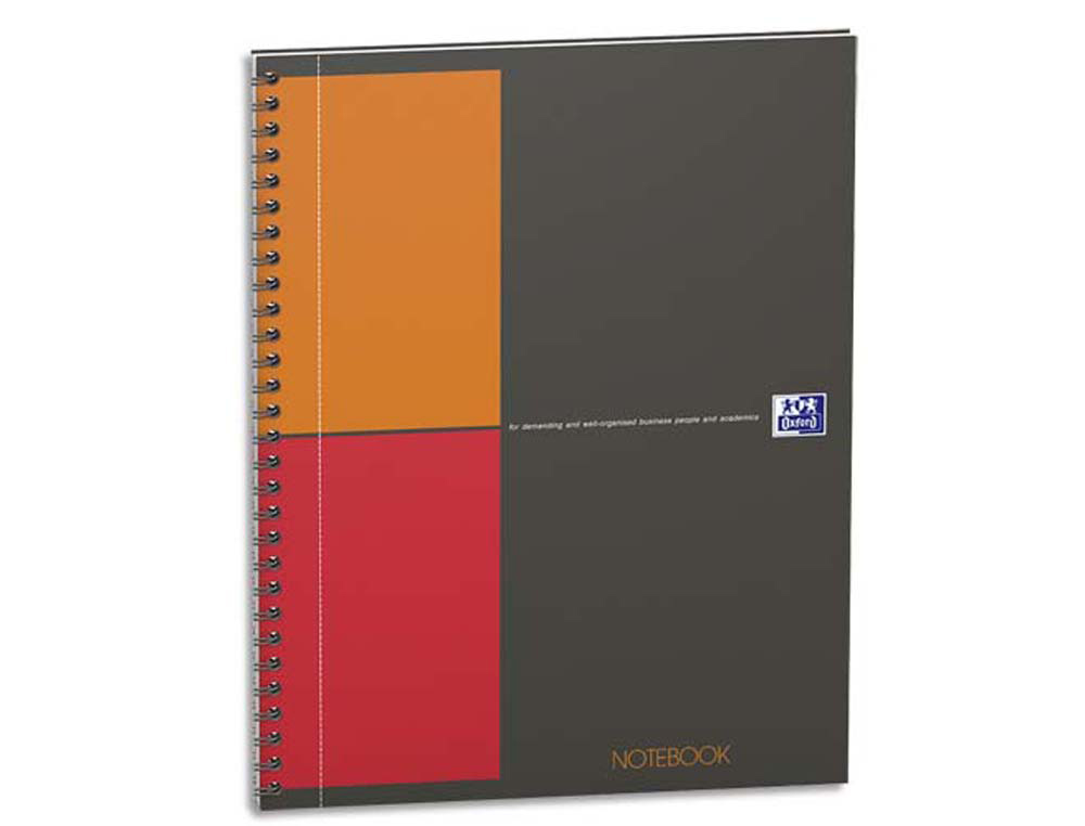 Cahier oxford notebook reliure intégrale b5 17,6x25cm 160 pages 80g quadrillage 5mm