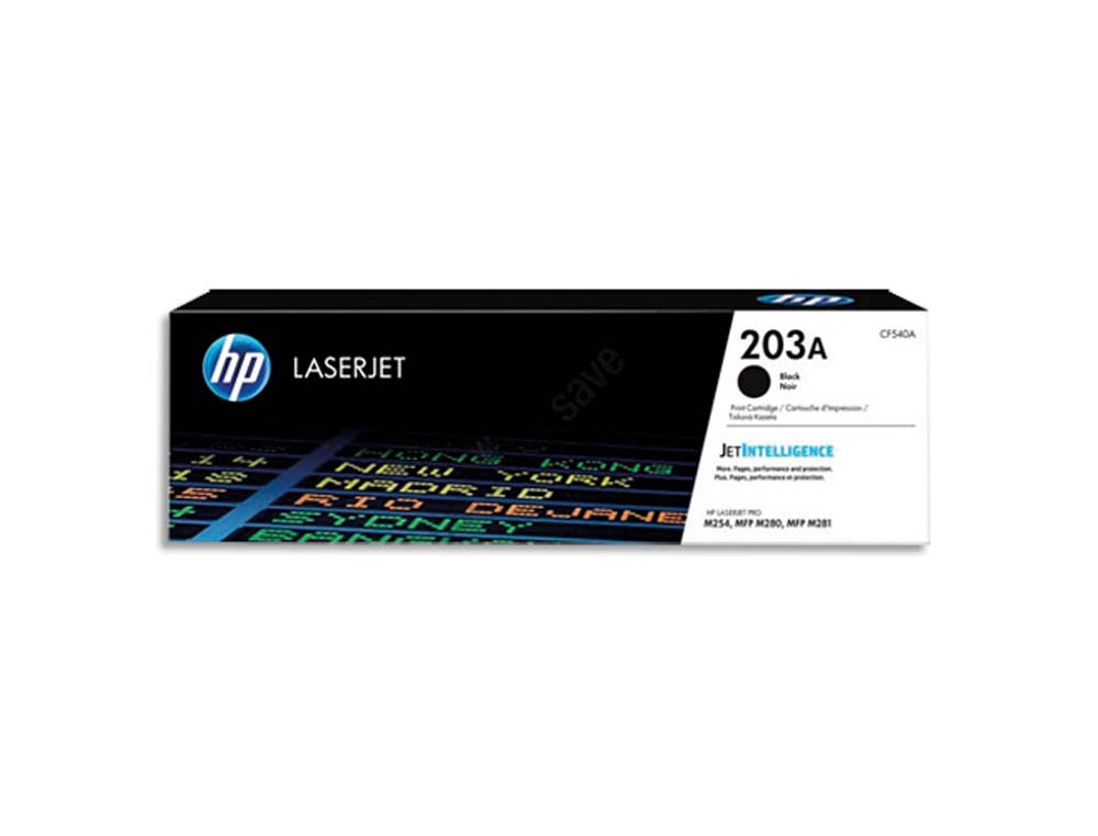 Toner laser original hp 203a noir