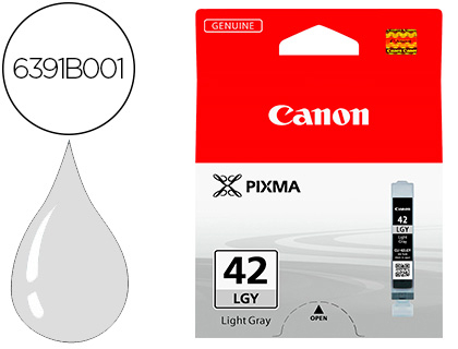Cartouche d'encre original canon cli-42l 830 p gris