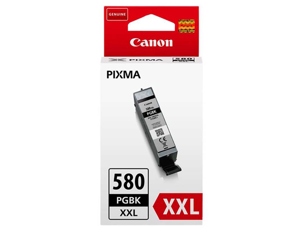 Cartouche d'encre original canon 580xxl 600 p noir