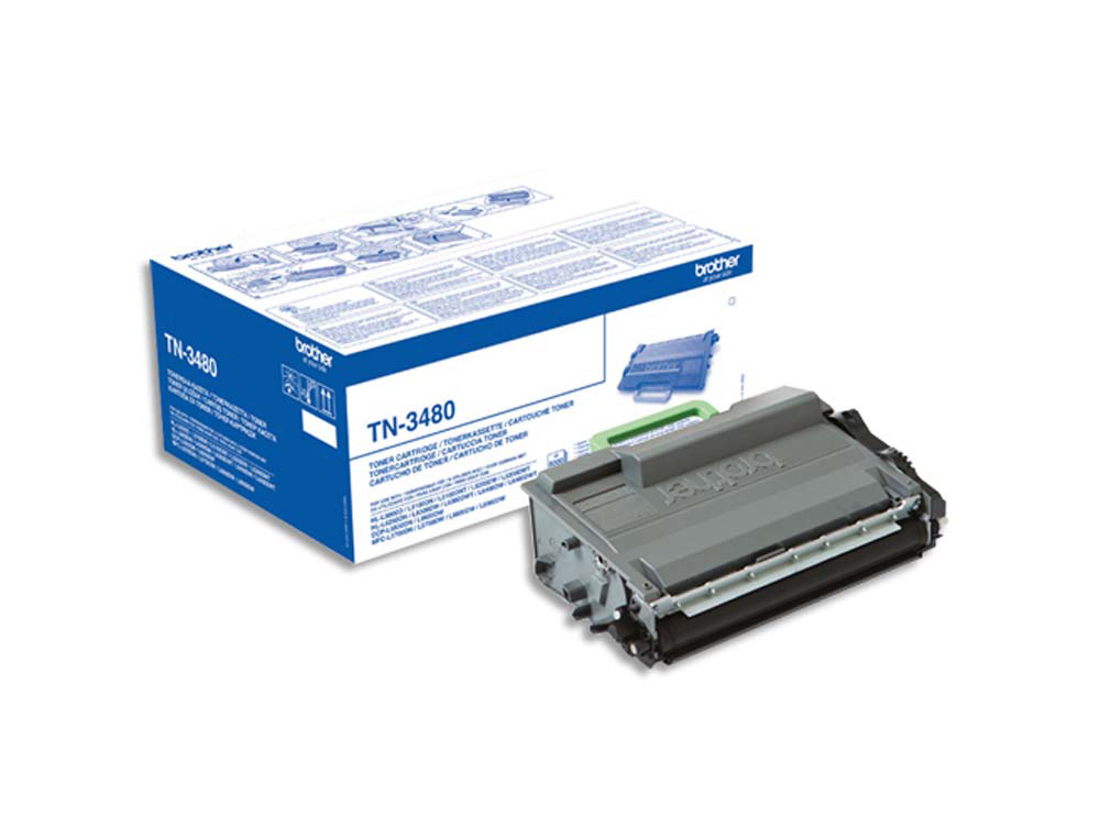 Toner laser original brother tn3480 8000 p noir