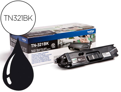 Toner laser original brother tn321bk 2500 p noir