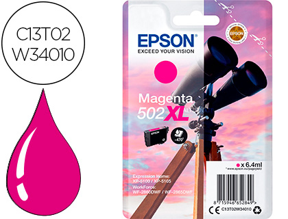 Cartouche d'encre original epson 502xl 470 p magenta