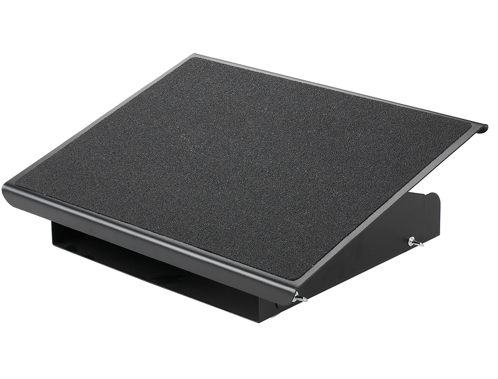 Repose-pieds métallique q-connect ajustable 415x326x103mm