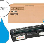 Toner laser original ricoh c250 600 p cyan