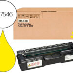 Toner laser original ricoh c250 600 p jaune