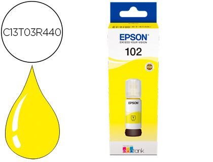 Cartouche d'encre original epson 102 6000 p jaune