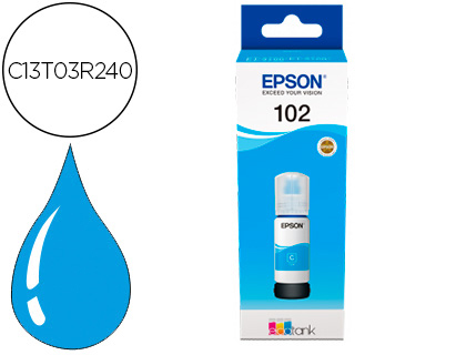 Cartouche d'encre original epson 102 6000 p cyan