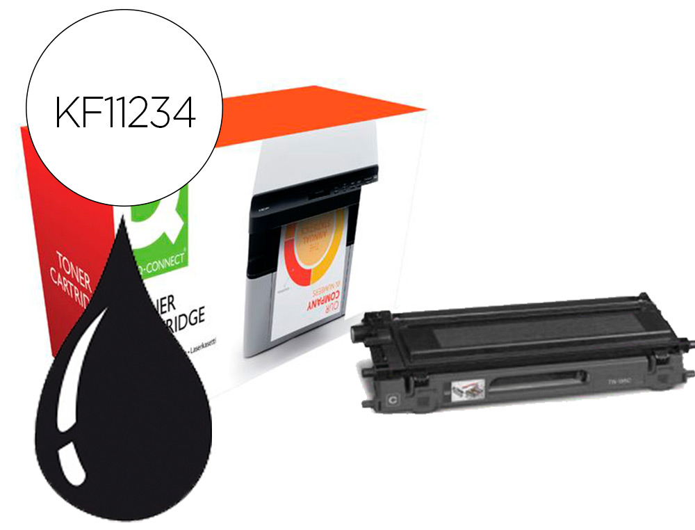 156748g-1.jpg Toner laser compatible q-connect brother tn423k 6500 p noir – Image 1