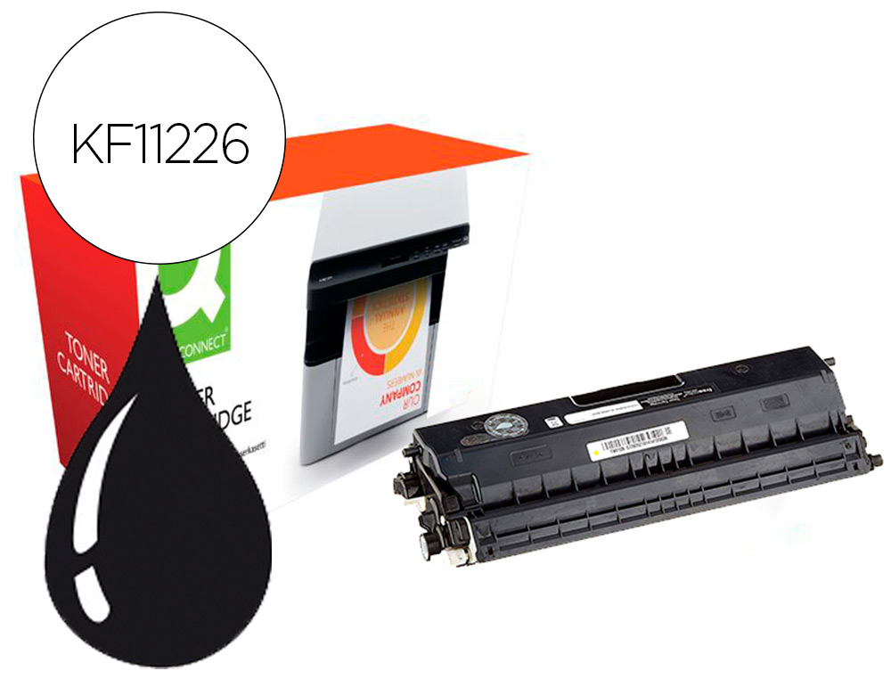 156752g-1.jpg Toner laser compatible q-connect brother tn910k 9000 p noir – Image 1