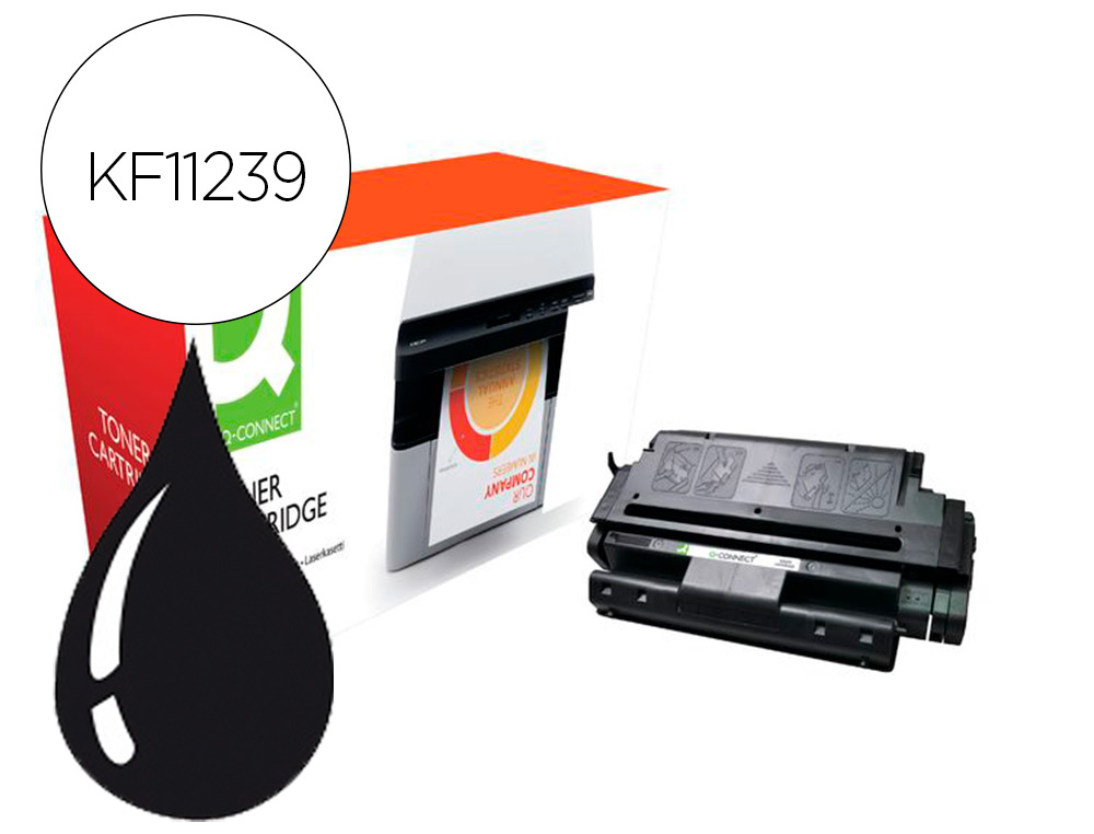 156765g-1.jpg Toner laser compatible q-connect brother tn3430 3000 p noir – Image 1