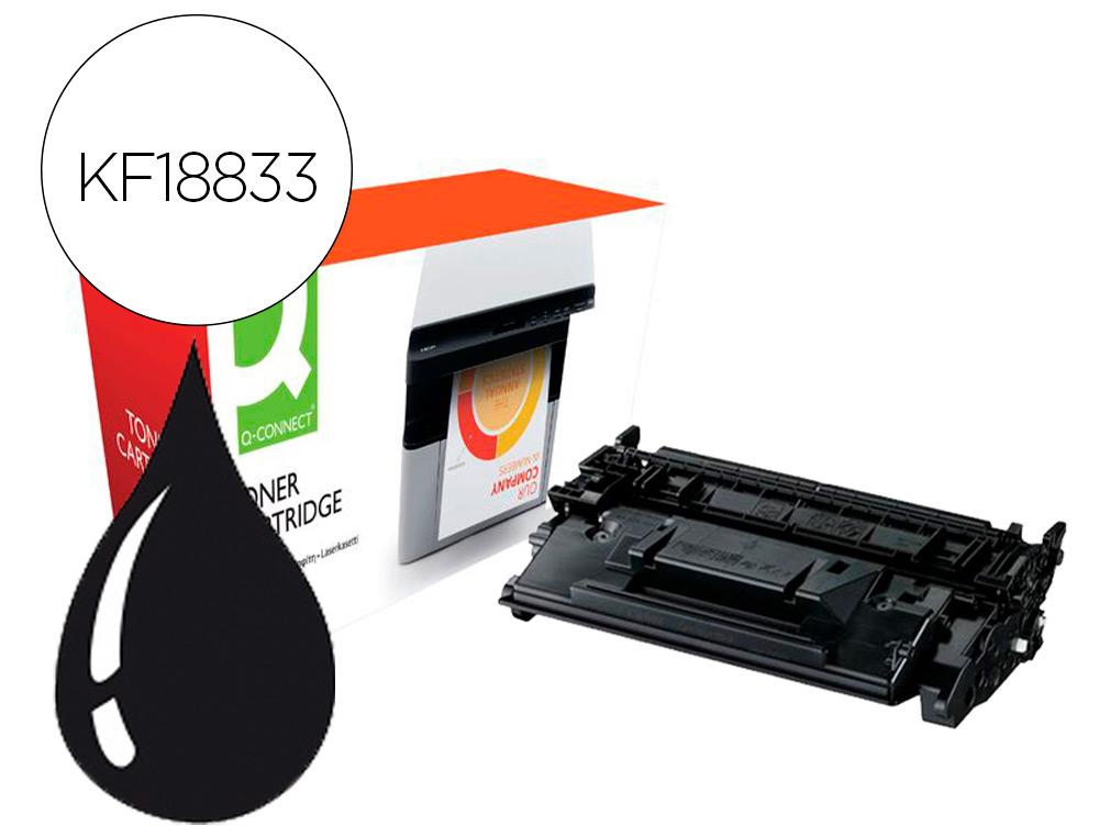Toner laser compatible q-connect canon 212 3100 p