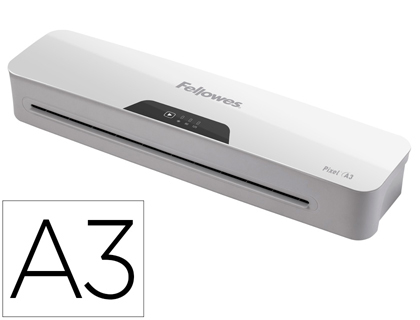 Plastifieuse fellowes pixel a3 a chaud 125 microns/face   anti-bourrage levier de       debrayage 10 pochettes