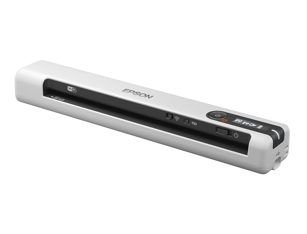 Scanner epson workforce ds-80w 600x600 dpi wifi       coloris blanc