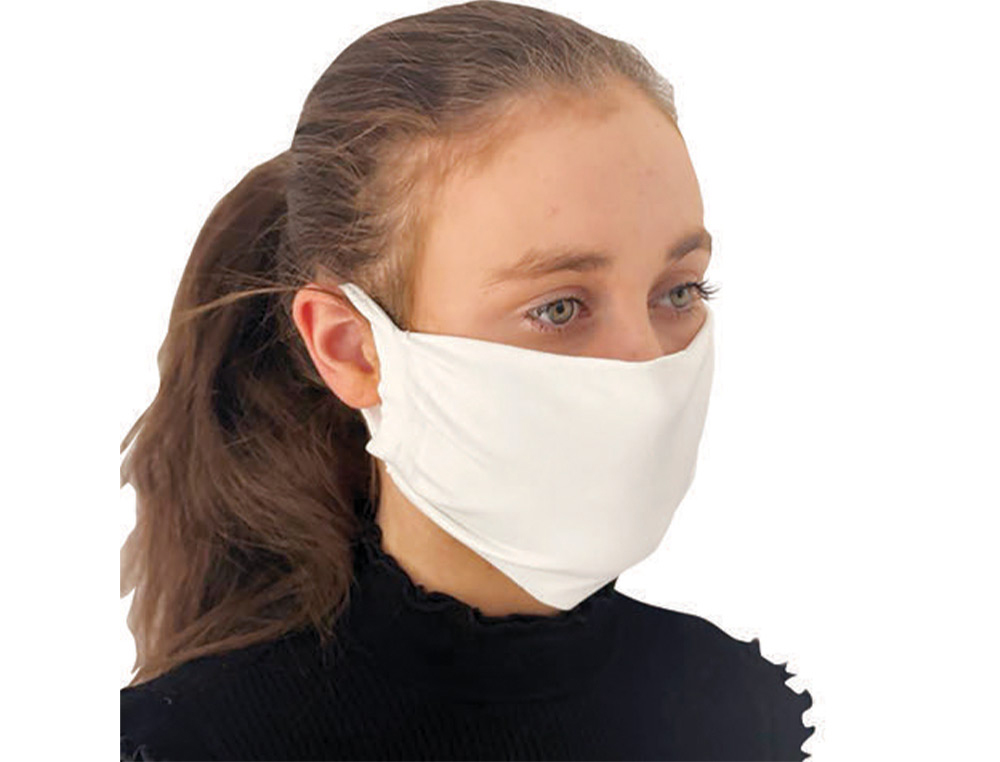 Masque exacompta de protection respiratoire en    tissu lavable individuel