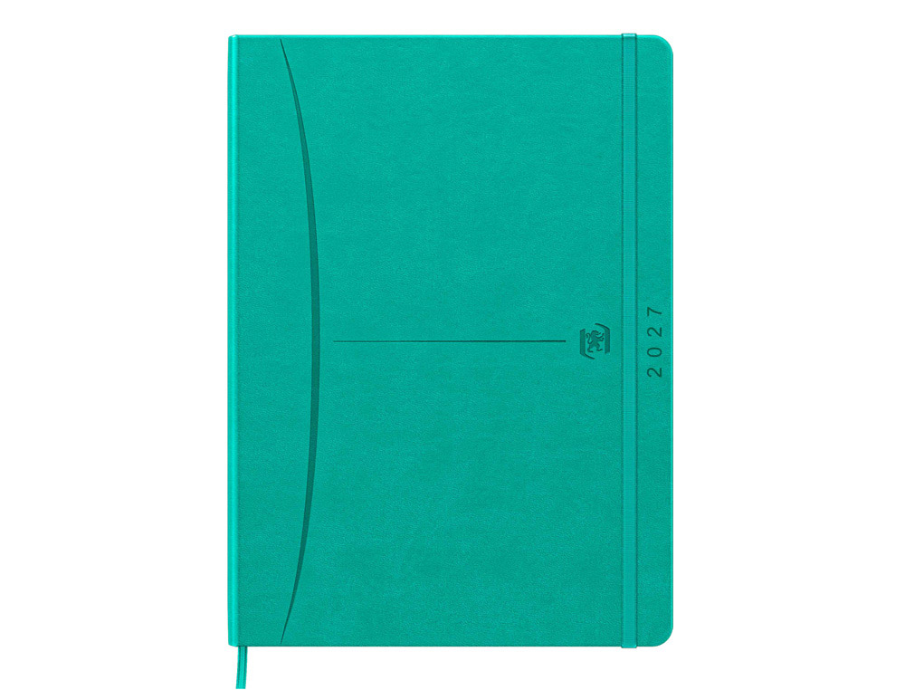 Agenda oxford signature 1 jourpar page 15x21 cm 384p colorisassortis