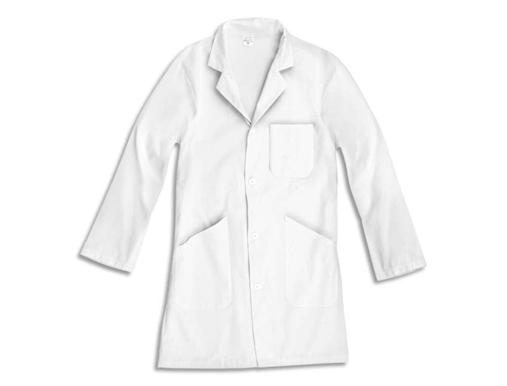 Blouse 100% coton de 190 g/m coloris blanc taille s