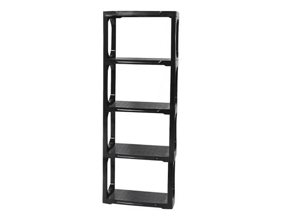 Etagere cep heavy duty pp 4 rayonnages montage simple et  sans outil charge maximale    100kg par niveau coloris noir