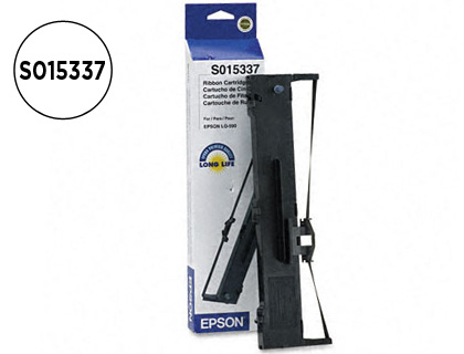 Ruban original epson c13s015337 noir