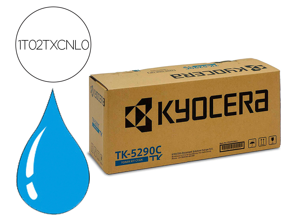 Toner laser original kyocera tk-5290c cyan