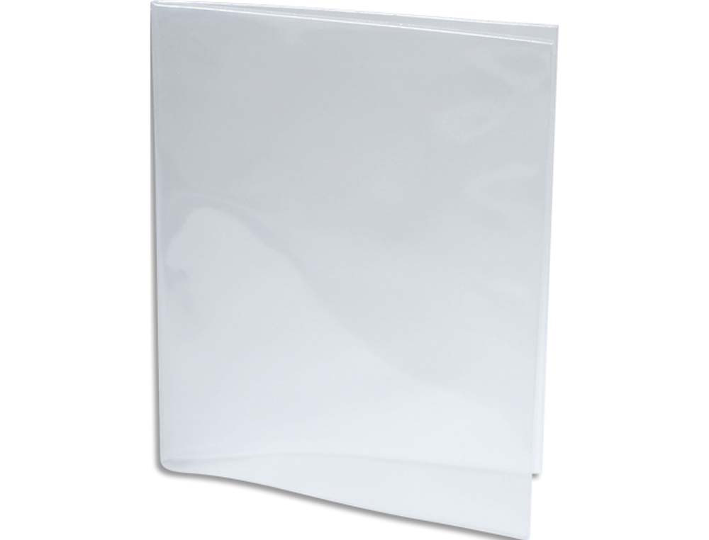 Étui protection elba multiple pvc cristal 15/100e a4 210x297mm ouverture intérieure 2 volets 4 faces visibles