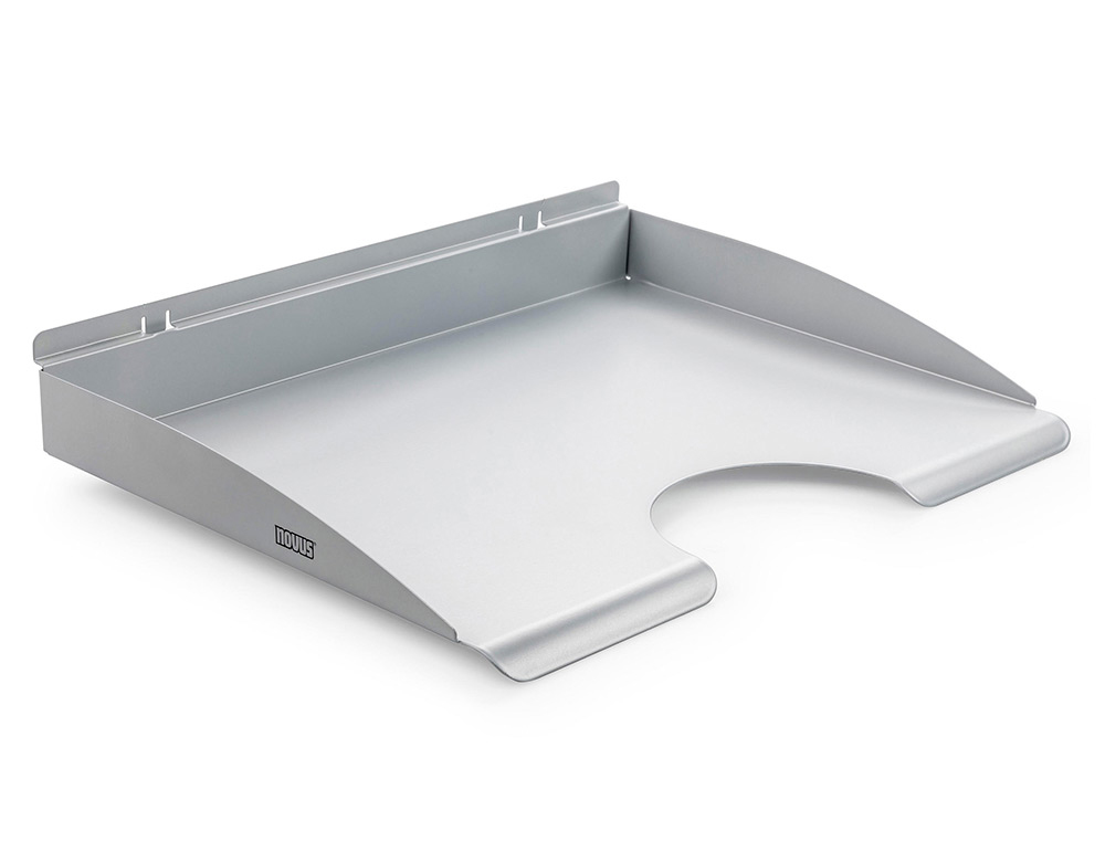 Corbeille novus courrier system metal laque documents  jusqu'a a4 charge utile 2kg   327x35x210mm