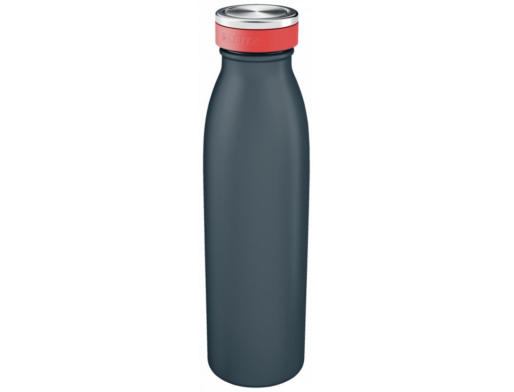 Gourde leitz cosy isotherme acier inoxydable 500ml        coloris gris